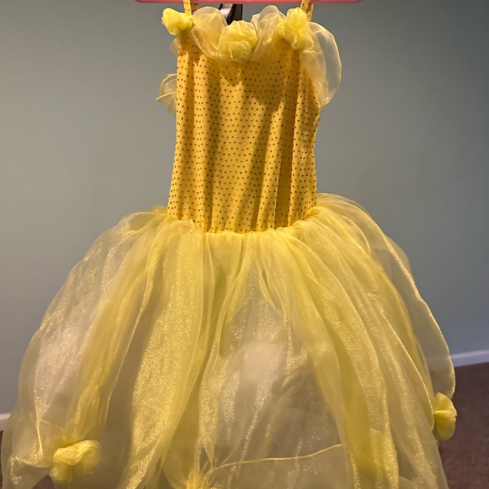 Yellow “Belle” look Kids Costume Dress